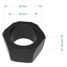 Chisa Novelties Cockring Nust Bolts 28mm